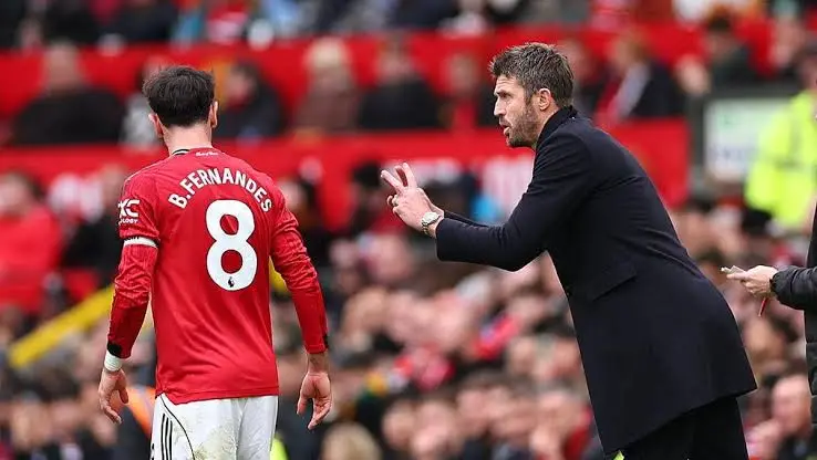Michael Carrick pelatih Manchester United
