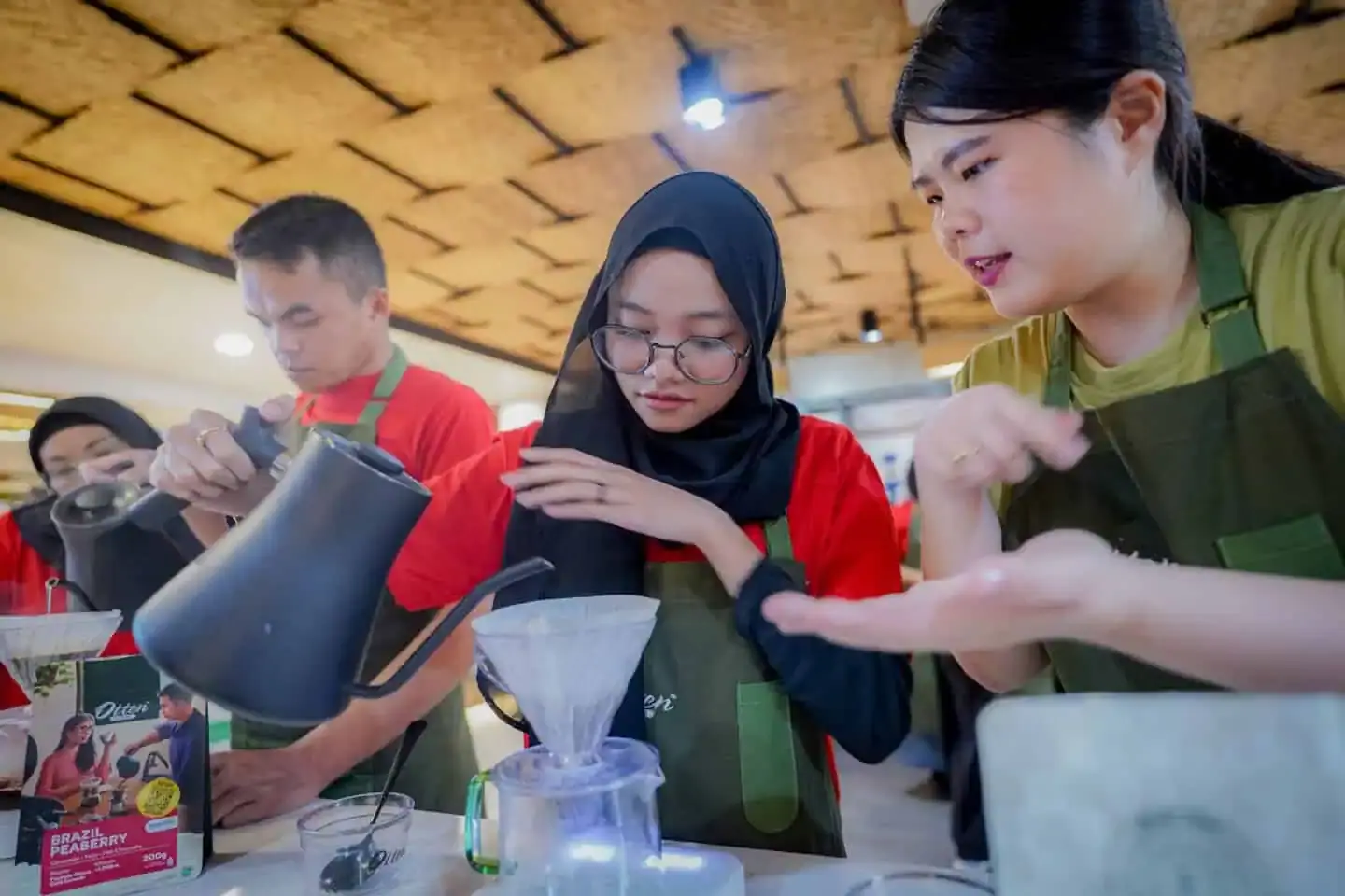 Barista disabilitas pelatihan kerja